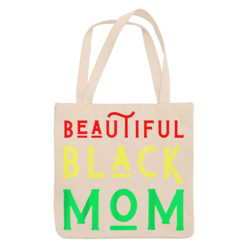 Beautiful Black Mom Tote Bag