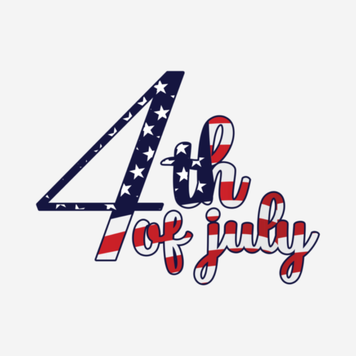 Written 4th Of July – DTF Transfer