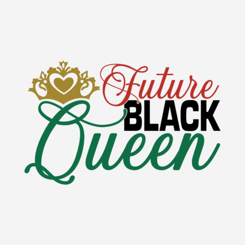 Future Black Queen – Black History – DTF Transfer