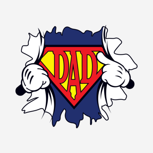 Super Dad – Father’s Day – DTF Transfer