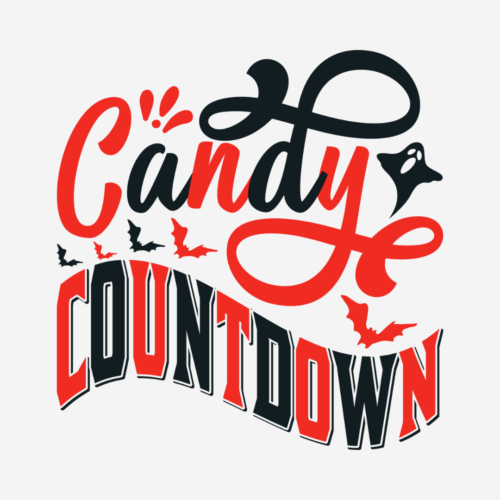 Candy Countdown – Halloween – DTF Transfer