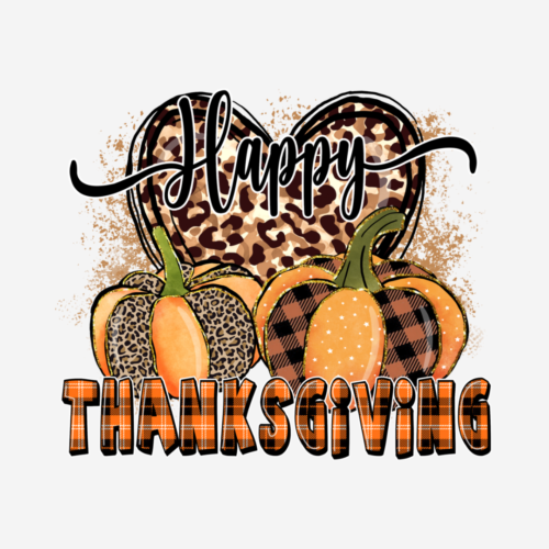 Happy Thanksgiving – DTF Transfer