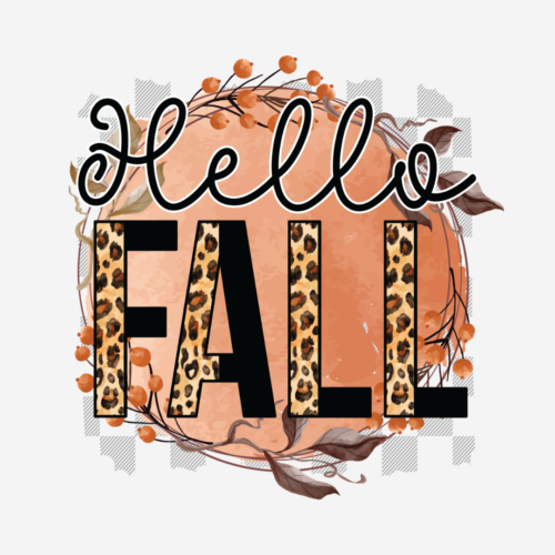 Hello Fall – Thanksgiving – DTF Transfer