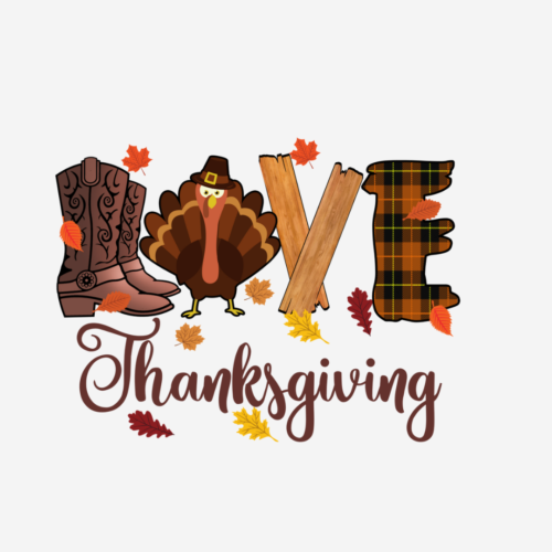 Design Love – Thanksgiving – DTF Transfer