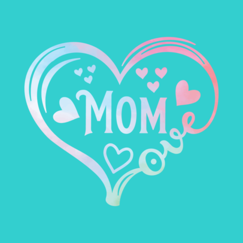 Mom Heart – Mother’s Day – DTF Transfer
